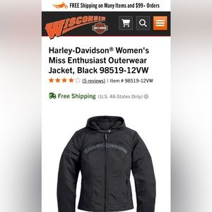 Like new Harley-Davidson jacket.